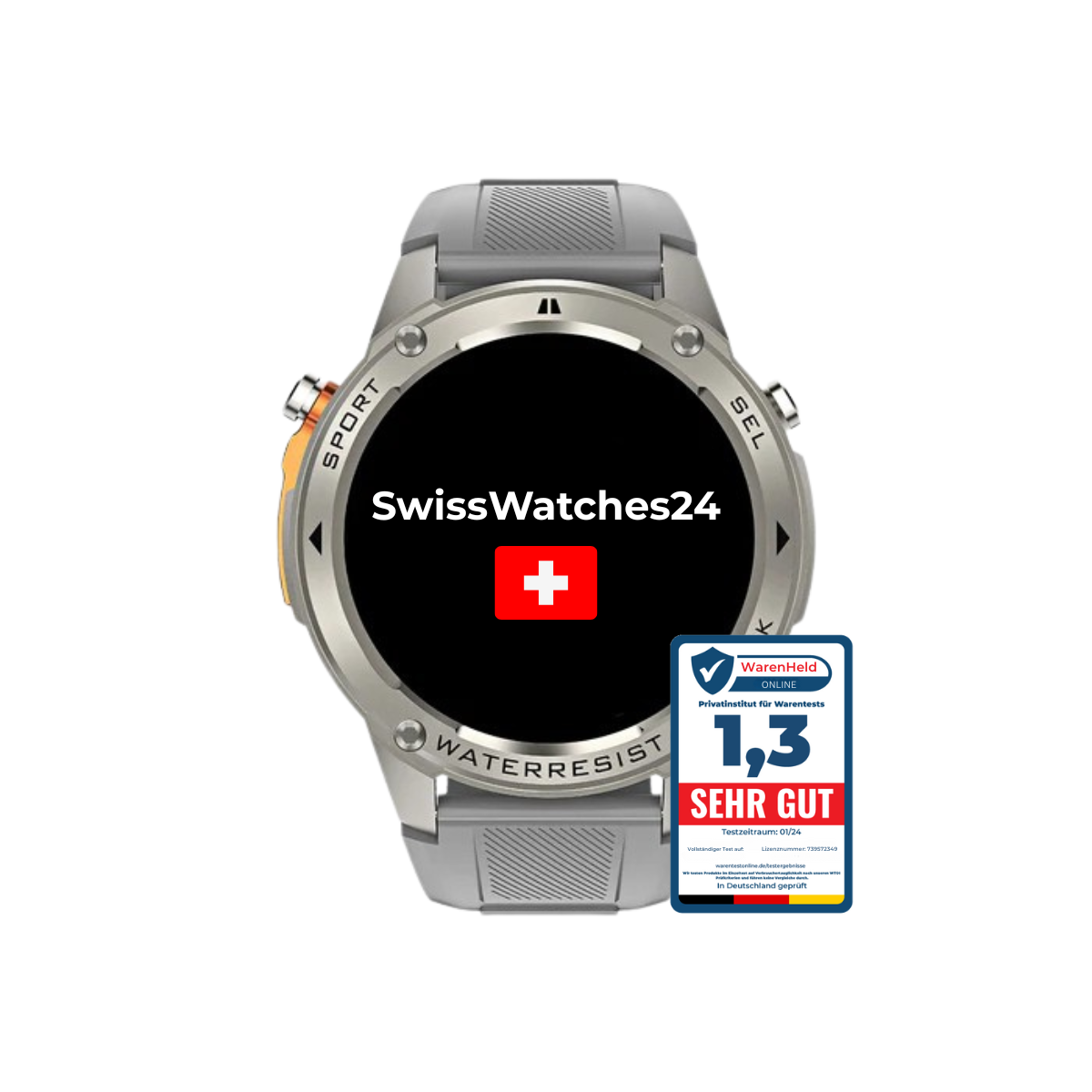 SwissWatches24 - GPS & SOS Uhr für Senioren
