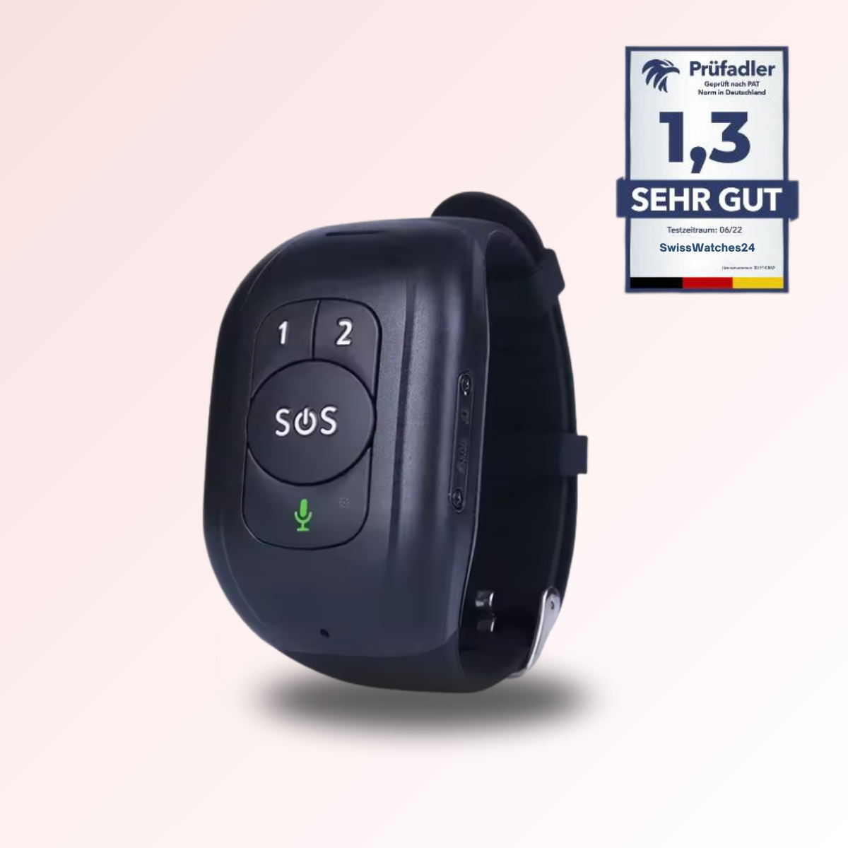Senioren Notrufband – mit SOS & Sturzalarm