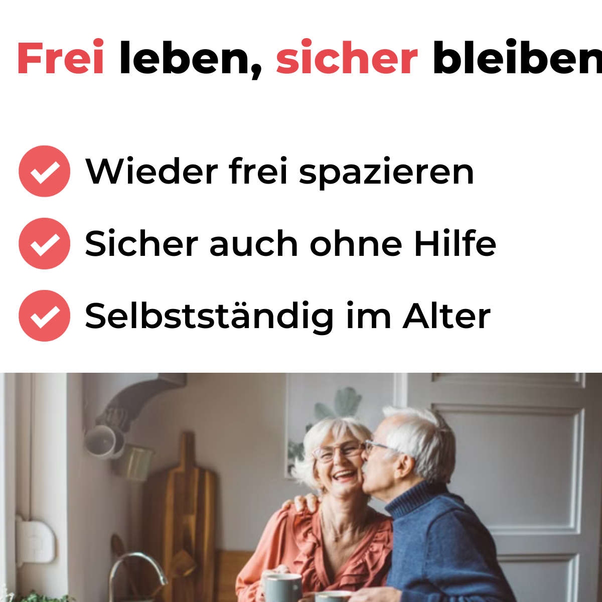Senioren Notrufband – mit SOS & Sturzalarm